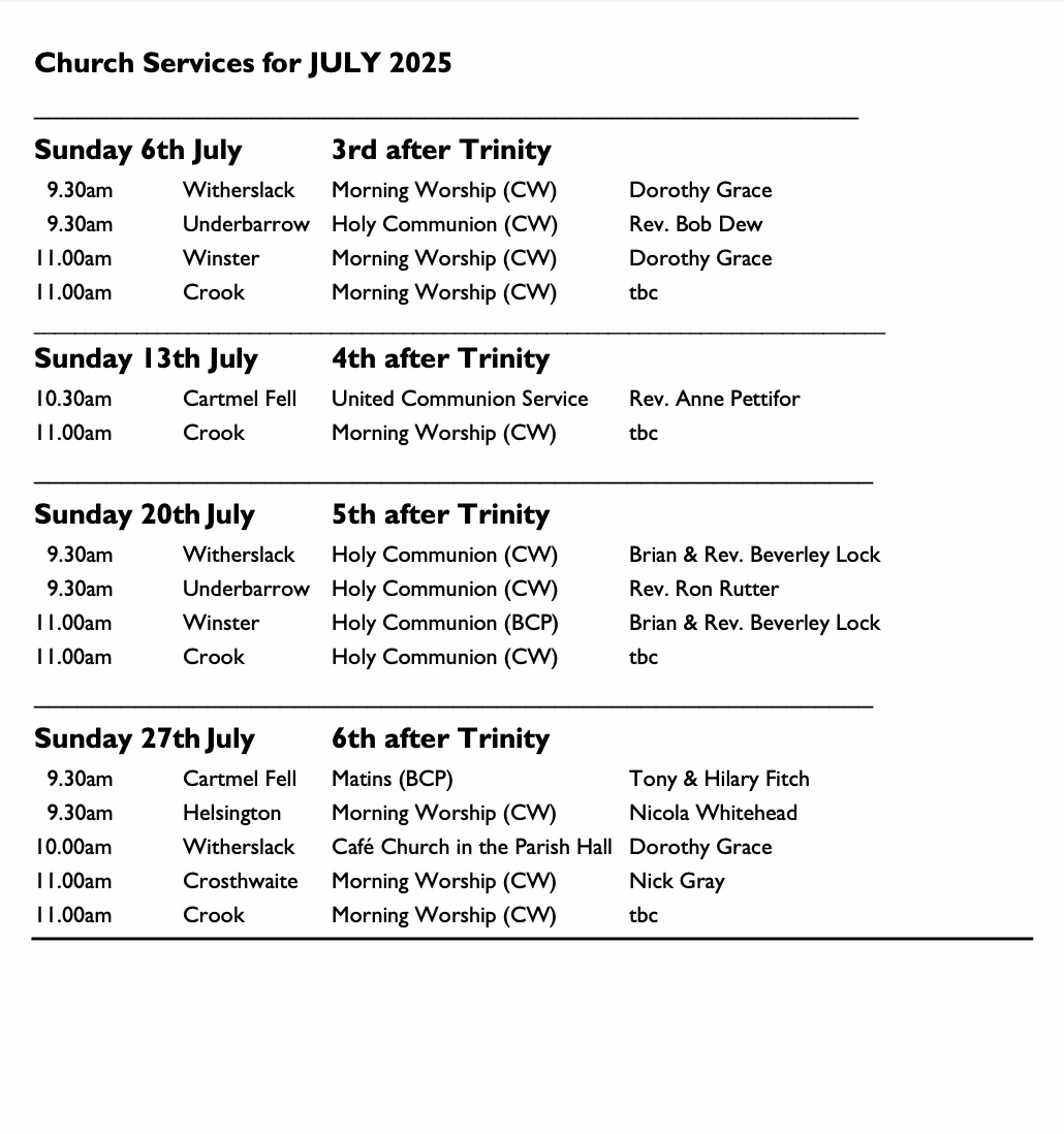 church services